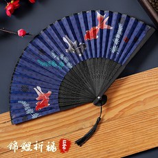 中國風古風折疊扇子 漢服舞蹈兒童學生隨身小巧扇