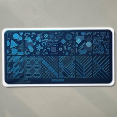 네일 템플릿 XMQ 스탬핑 발렌타인 데이, 옵션07) spv108, 1개