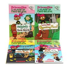 영어원서 Princess Pink and the Land of Fake-Believe 페이퍼백 4종 세트