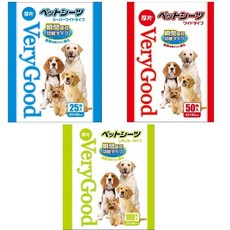 日本VERYGOOD 新加量加厚版寵物尿布墊【多包組】加厚吸水除臭尿片, 1個