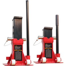TCE 6톤12000LB 용량 더블 잠금 스틸 잭 스탠드 2팩 파란색 AT46002AU, Caster