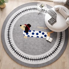 리진 코지벨 원형 러그 (120cm)