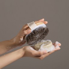 JAJU 내추럴 우드핸드 브러쉬_부드러운모 436303, FR, 기타, 1개