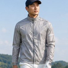 김영주 남성 바람막이 경량 점퍼 자켓 DLSMJK002