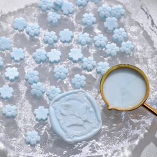 개가방 꽃 모양 씰링 왁스 비즈 카드 봉투 결혼식 초대장 선물 포장 장식에 적합, 1개, 16. A16