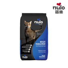 Nulo 諾樂 金牌無穀 貓飼料 貓咪與幼貓 鱈魚鴨肉配方, 1個, Nulo金牌無穀貓糧-成貓維持體態,5磅