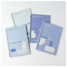 사무용품 학생용품 학습용품 학습도구 톤앤블루 A5 유선 노트 4p세트(60매)