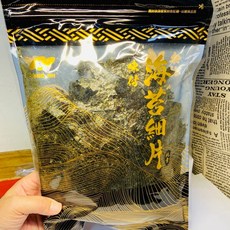 統記 味付海苔細片50克 - 台灣海苔，小朋友最愛的配飯海苔，酥脆可口，鹹甜適中, 50g, 1個