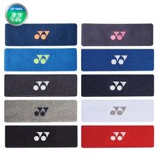 요넥스 헤어밴드 249BN003U 1개입 2024년형 머리띠 배드민턴 테니스, 블랙, 1개