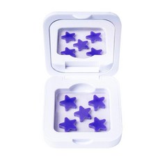 미소샵 별모양여드름패치 별여드름패치 뾰루지 트러블, 25 퍼플 화이트, 1개, 1개입