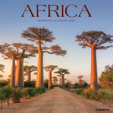 (英文圖書)Africa 12 X 12 Wall Calendar Spiral, Willow Creek Press Calendars, 英文, 螺旋裝