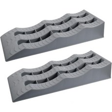 2배 RV 레벨링 램프 휠 초크 안정적인 타이어 배치 높이기 자동차 범용 견고한 차량 안정장치 울퉁불퉁한 지면에