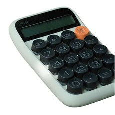 Lofree 復古系列糖豆計算機，機械按鍵，小巧便攜，辦公室必備, 1個, 橄欖綠