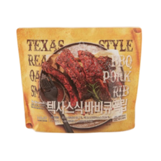 노브랜드 텍사스식 바비큐 폭립 냉장, 3개, 450g