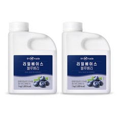 흥국 리얼베이스 블루베리 1kg, 2개