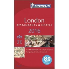 Michelin 2016 London Restaurants & Hotels, Michelin Travel Publications