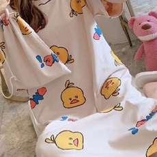 여름 빅사이즈 롱 원피스 잠옷 임산부 홈웨어