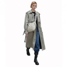 닉앤니콜 NICK&NICOLE OVERSIZED DOUBLE TRENCH COAT KHAKI