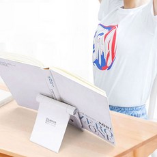 가볍게 휴대 가능한 휴대용 독서대 책받침대 휴대폰 태블릿 거치대 101699, 가볍게 휴대 가능한 휴대용 독서대 책받침대 휴대폰 태블