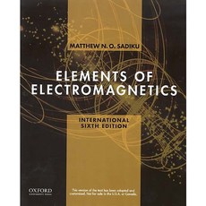 MATTHEW N. O. SADIKU ELEMENTS OF ELECTROMAGNETICS 6版, 1個