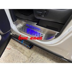 娜娜汽車 ALPHARD 30系 LED 迎賓踏板 不鏽鋼款