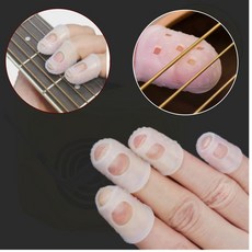 사무용 실리콘 핑거커버 화이트 미끄럼방지 보호용 골무 통기성, 1개, MOON 중