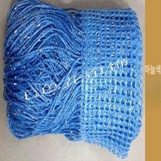 비즈문발 커튼 구슬 파티션 인테리어 현관 장식 가림막, 너비 1m x 높이 2m스카이블루