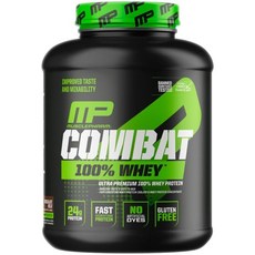 MusclePharm Combat 100 % 웨이 울트라 초코릿 프로틴 파우더 - 2.3kg, 2.24kg, 1개