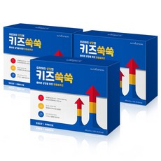 뉴트리커먼 키즈쑥쑥 성장기 어린이 청소년 성장 발육 영양제 비타민 짜먹는 젤리, 600g, 3개
