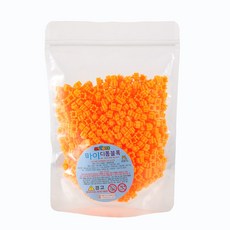 mytoys 디폼블럭 8mm 1010개 리필팩 39색상_도안집 증정, #1010개 14.귤색