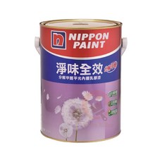 立邦 淨味全效 分解甲醛 平光乳膠漆 5公升 電腦調色, ★5公升★ 7504-4 淺水藍,發票價, 1個