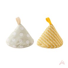 토탈셀링 고깔 주방 장갑 뚜껑손잡이, 스마일