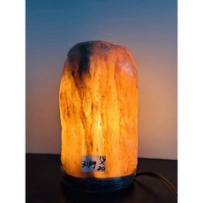 時尚藍鹽燈 3.1kg 紋路超美 金黃色燈光 開關電線組, 搭配陶瓷燈頭加粗可調光保險絲電線