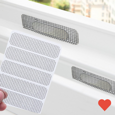 빗물구멍 창틀구멍 벌레차단 방충망 보수테이프, 보수용 사각 방충망, 1개