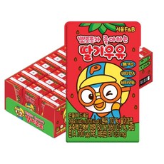 서울에프엔비 유아용 뽀로로가 좋아하는 딸기우유, 140ml, 24개