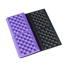 캠핑 폼 패드 방수 EVA 시트 2개 피닉 하이킹 배낭여행 등산 트레킹용 밀리터리 그린 247952, Purple