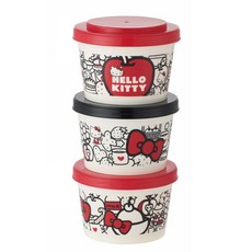 제이오스토어 이유식 보존용기 조인트식 3P 선물용 캐릭터식기 반찬통 간식용기