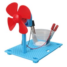 고학년과학 소금물 전류생성실험 풍력발전 조립키트 풍차날개실험 기초과학 돌봄교실, 2개