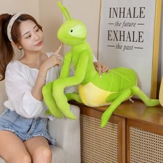 페어리아일랜드 편안하고 귀여운 대형 사마귀 베개 쿠션