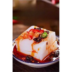 완두콩 전분 가루 중국식 묵 만들기 맛있는 반찬 특색 술 안주, 1개, 1kg