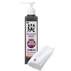 270ml 아즈마 상사 [가격 그대로 이마 바리 타월 포함] 숯 필링 젤 스킨 케어, 1