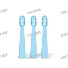 米兔宜品MT2021-03電動牙刷替換刷頭, 藍色,3支裝, 1個