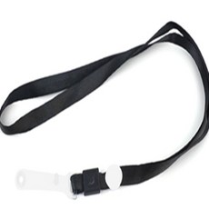 온담공간 명찰 목걸이줄 1개 신분증줄, 오렌지