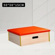 뜀틀 체육교구 나무 높이뛰기 유치원 체육관, 1개, 러닝 쿨링 포인트 박스
