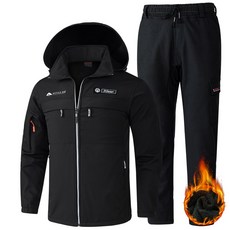 스타일닥터 남자 겨울 방풍 기모 상하의 세트 방한복 따듯한 아웃도어 작업복 등산복 작업복