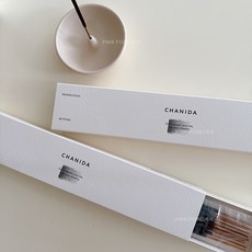 CHANIDA 線香 (1盒20隻) 日本手工浸漬 精油線香, 1個, CHANIDA線香-白柚橙花