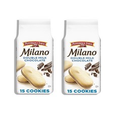 페퍼리지팜 밀라노 더블 밀크 초콜릿 쿠키, 213g, 2개