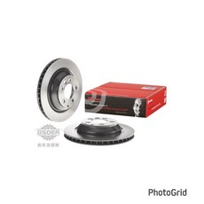 BREMBO 後 煞車盤 適用於 ARTEON GOLF R32 A3 TT Q3 7L8615601D, 1個, BREMBO-標準款