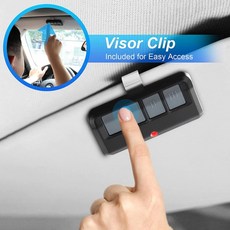 상용 등급 글로벌 원격 디스미네이터 드럼 입구용 315 390MHz 더블 주파수 보조 안정적인 80M+ 커버리지 빠