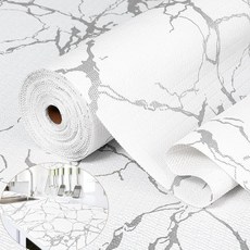 주방 캐비닛용 서랍 및 선반 라이너 비접착식 캐비닛 라이너 미끄럼 방지 서랍 라이너 방수 찬장 라이너 청소하기 쉬운 주방 선반 라이너 옷장/선반/테이블 보호, White Marble